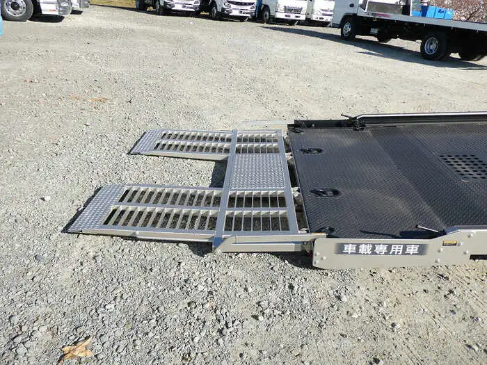 三菱 キャンター 小型 車両重機運搬 ラジコン ウインチの中古トラック画像10