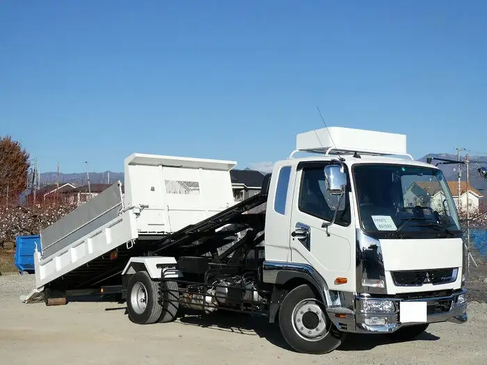 三菱 ファイター 中型/増トン ダンプ ローダー コボレーンの中古トラック画像8