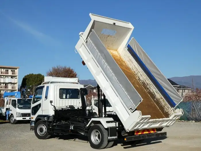 三菱 ファイター 中型/増トン ダンプ ローダー コボレーンの中古トラック画像9