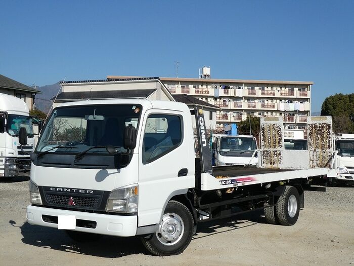 三菱 キャンター 小型 車両重機運搬 セーフティーローダー KK-FE83EGY