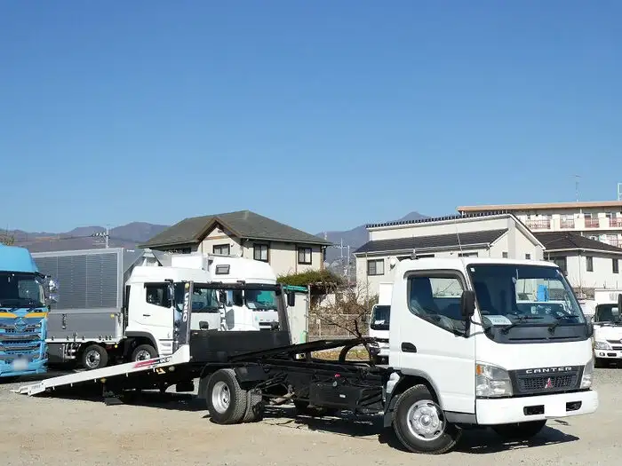 三菱 キャンター 小型 車両重機運搬 ラジコン ウインチの中古トラック画像9