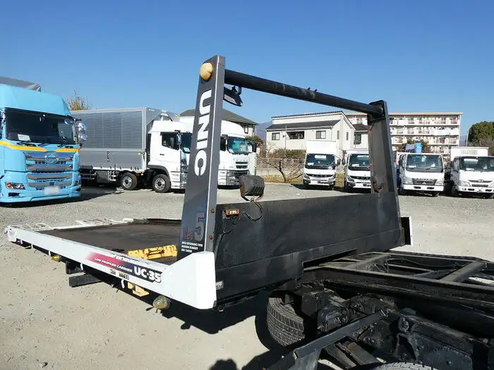 三菱 キャンター 小型 車両重機運搬 ラジコン ウインチの中古トラック画像15