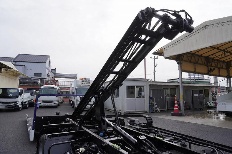 三菱 キャンター 小型 車両重機運搬 ラジコン ウインチ｜画像13