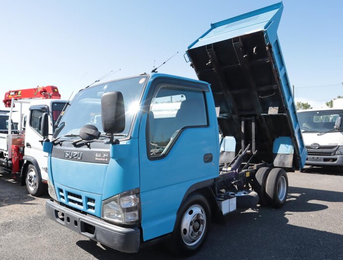 いすゞ エルフ 小型 ダンプ 10尺 PB-NKR81AD