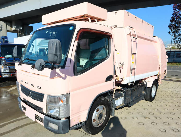 三菱 キャンター 小型 パッカー車(塵芥車) プレス式 TKG-FEA50｜画像1