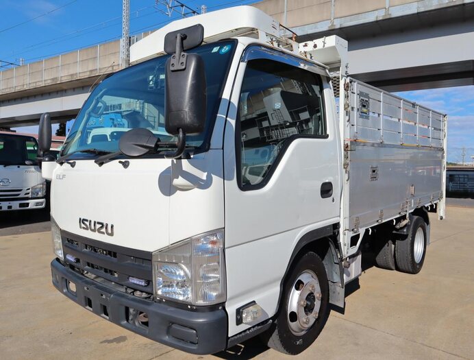 いすゞ エルフ 小型 平ボディ 10尺 TKG-NJR85A