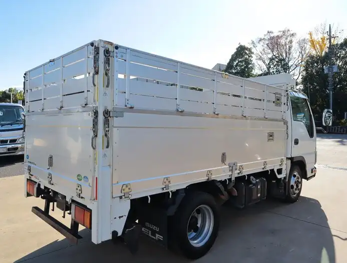 いすゞ エルフ 小型 平ボディ アルミブロック TKG-NJR85Aの中古トラック画像3