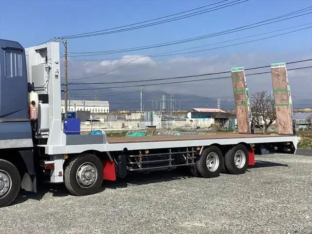三菱 スーパーグレート 大型 車両重機運搬 ラジコン ウインチの中古トラック画像12