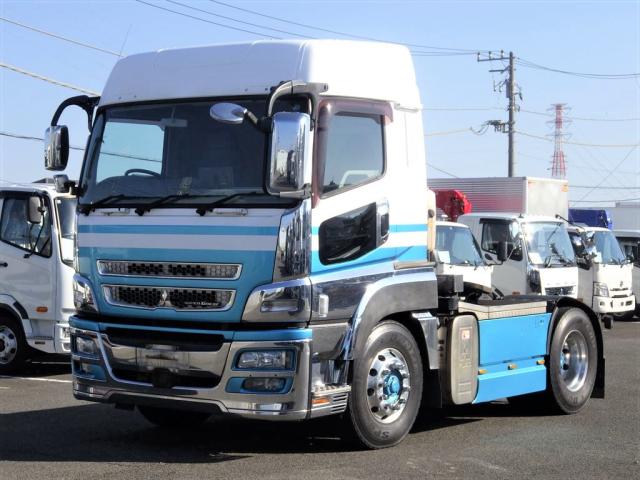 三菱 スーパーグレート 大型 トラクター QPG-FP64VDR