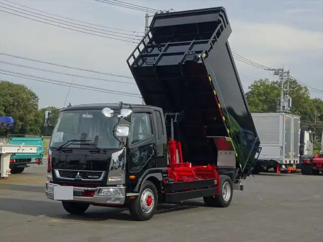 三菱 ファイター 中型/増トン ダンプ 土砂禁 ベッドの中古トラック画像1