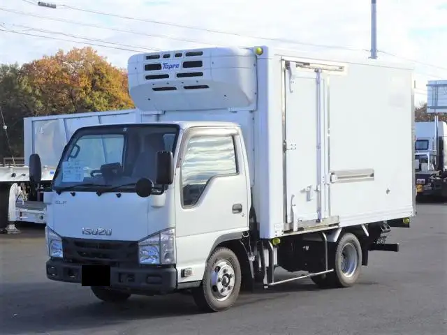 いすゞ エルフ 小型 冷凍冷蔵 低温 床アルミの中古トラック画像1