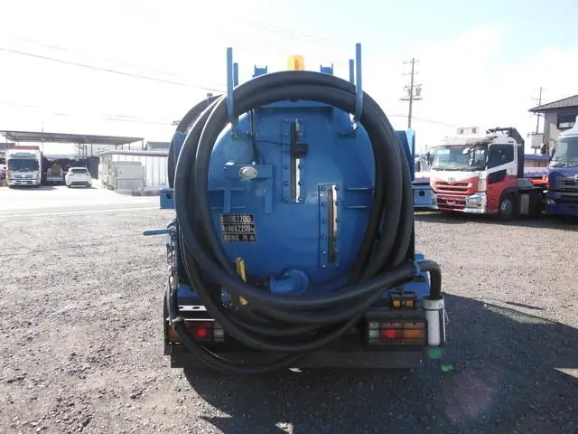 三菱 キャンター 小型 タンク車 バキューム PA-FE73DBの中古トラック画像4