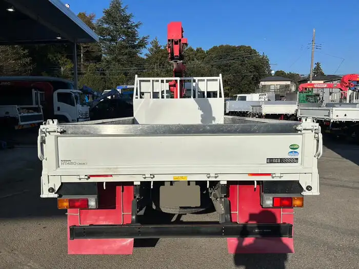 日産 アトラス 小型 クレーン付 床鉄板 4段の中古トラック画像4