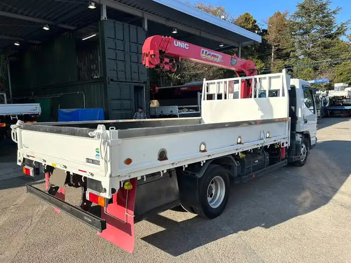 日産 アトラス 小型 クレーン付 床鉄板 4段の中古トラック画像3
