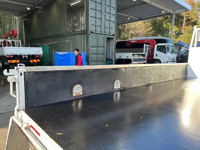 日産 アトラス 小型 クレーン付 床鉄板 4段の中古トラック画像9