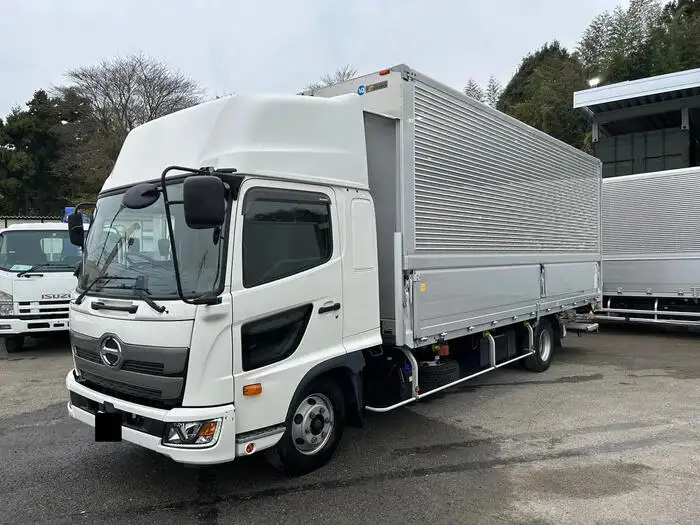 日野 レンジャー 中型/増トン ウイング パワーゲート エアサスの中古トラック画像1