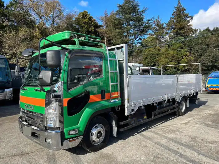 いすゞ フォワード 中型/増トン 平ボディ アルミブロック エアサスの中古トラック画像1