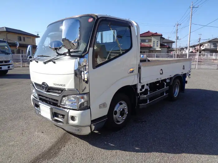 トヨタ トヨエース 小型 平ボディ 床鉄板 TKG-XZC605の中古トラック画像1