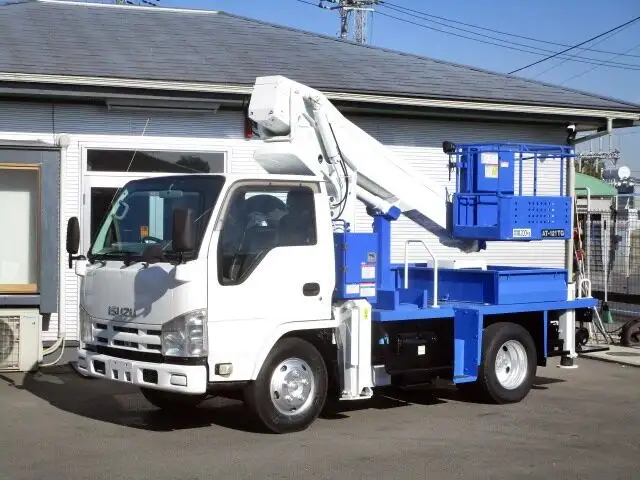 いすゞ エルフ 小型 高所・建柱車 高所作業車 TKG-NKR85Nの中古トラック画像1