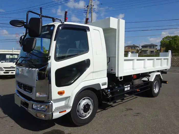 三菱 ファイター 中型/増トン ダンプ ローダー ベッドの中古トラック画像1