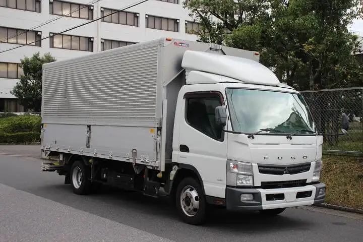 三菱 キャンター 小型 ウイング パワーゲート TKG-FEB90の中古トラック画像2