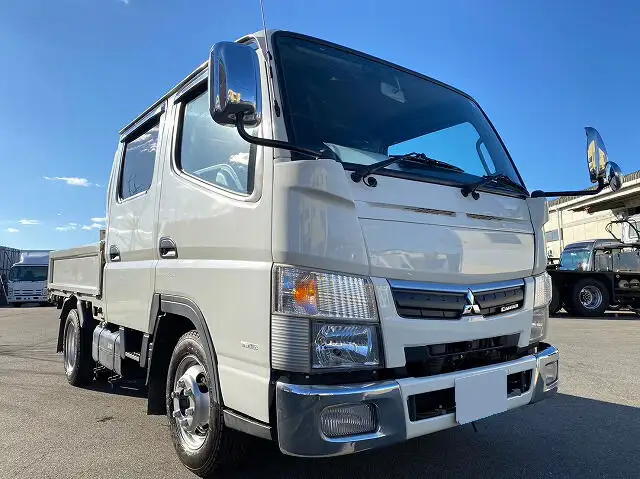 三菱 キャンター 小型 平ボディ Wキャブ TPG-FBA00 の中古トラック【車両No.157460】