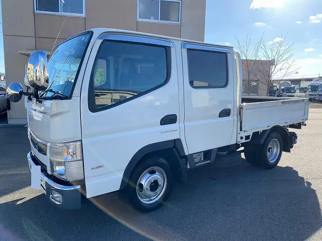 三菱 キャンター 小型 平ボディ Wキャブ TPG-FBA00の中古トラック画像7