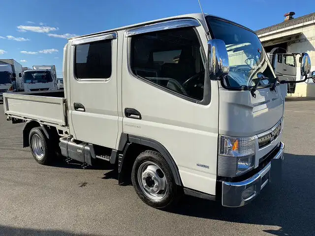 三菱 キャンター 小型 平ボディ Wキャブ TPG-FBA00の中古トラック画像8