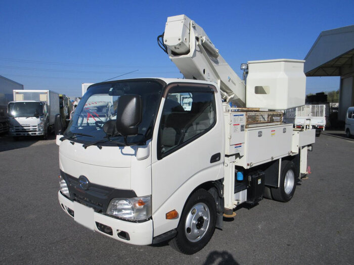 日野 デュトロ 小型 高所・建柱車 高所作業車 TKG-XZU600X