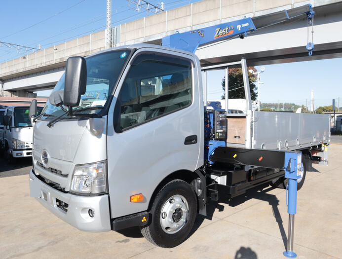 日野 デュトロ 小型 クレーン付 アルミブロック 3段｜画像1