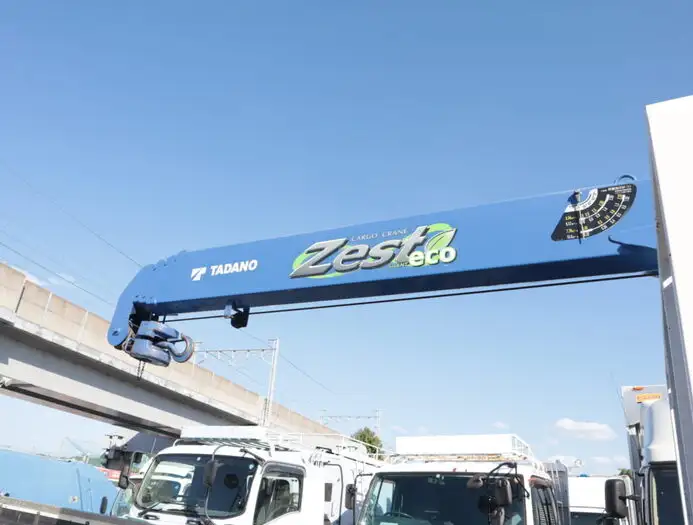 三菱 ファイター 中型/増トン クレーン付 床鉄板 4段の中古トラック画像9