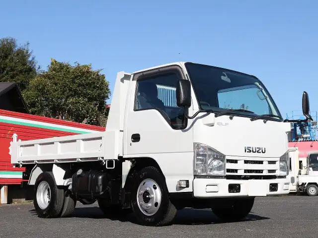 いすゞ エルフ 小型 ダンプ 強化 TKG-NJR85ADの中古トラック画像2