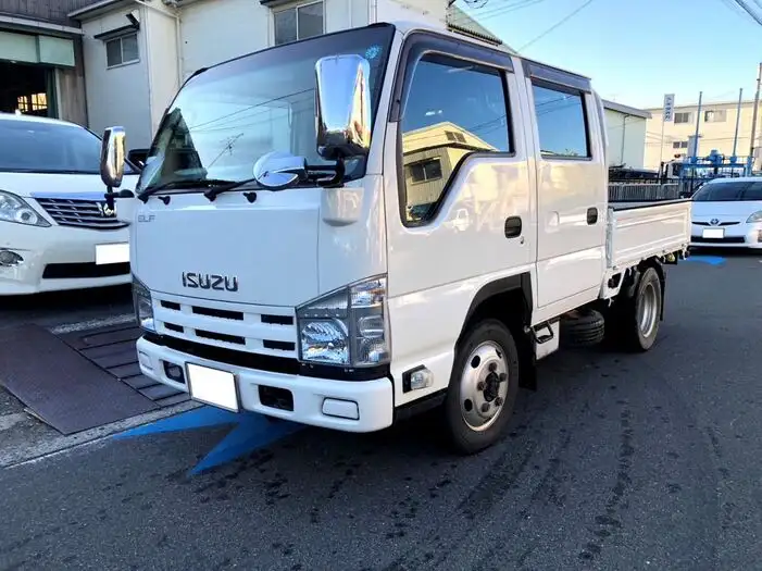 いすゞ エルフ 小型 平ボディ Wキャブ 床鉄板 の中古トラック【車両No.157485】
