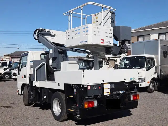 いすゞ エルフ 小型 高所・建柱車 高所作業車 2RG-NKR88ANの中古トラック画像5