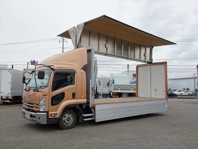 いすゞ フォワード 中型/増トン ウイング ベッド 2RG-FRR90S2の中古トラック画像5