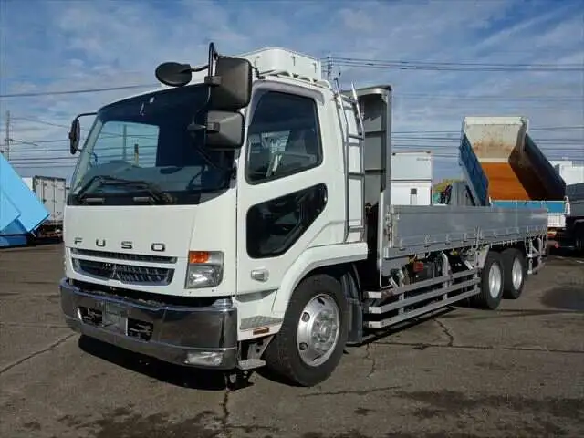 三菱 ファイター 中型/増トン 平ボディ 床鉄板 アルミブロック｜画像1