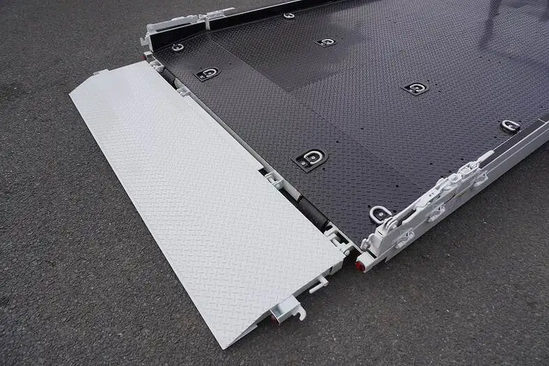三菱 キャンター 小型 車両重機運搬 ラジコン ウインチの中古トラック画像7