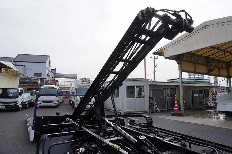三菱 キャンター 小型 車両重機運搬 ラジコン ウインチの中古トラック画像13