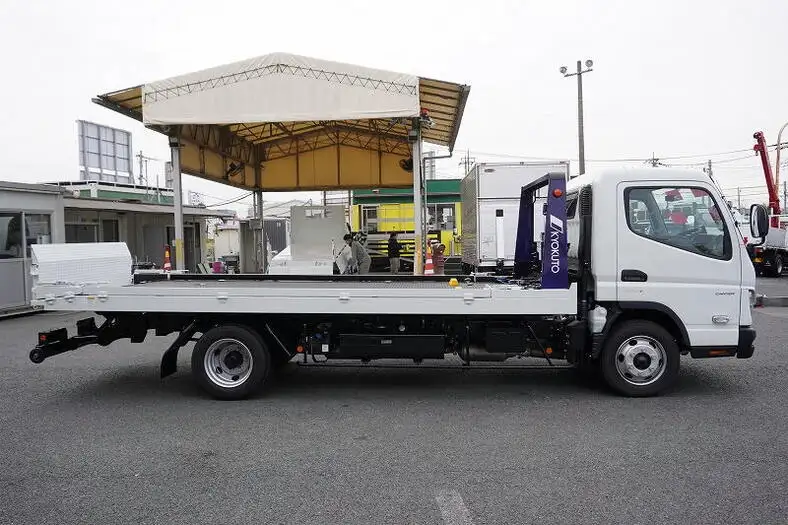三菱 キャンター 小型 車両重機運搬 ラジコン ウインチの中古トラック画像2