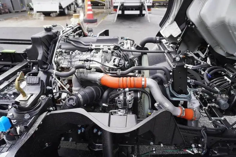 三菱 キャンター 小型 車両重機運搬 ラジコン ウインチの中古トラック画像像17