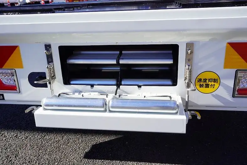 三菱 ファイター 中型/増トン 車両重機運搬 4段クレーン ラジコンの中古トラック画像8