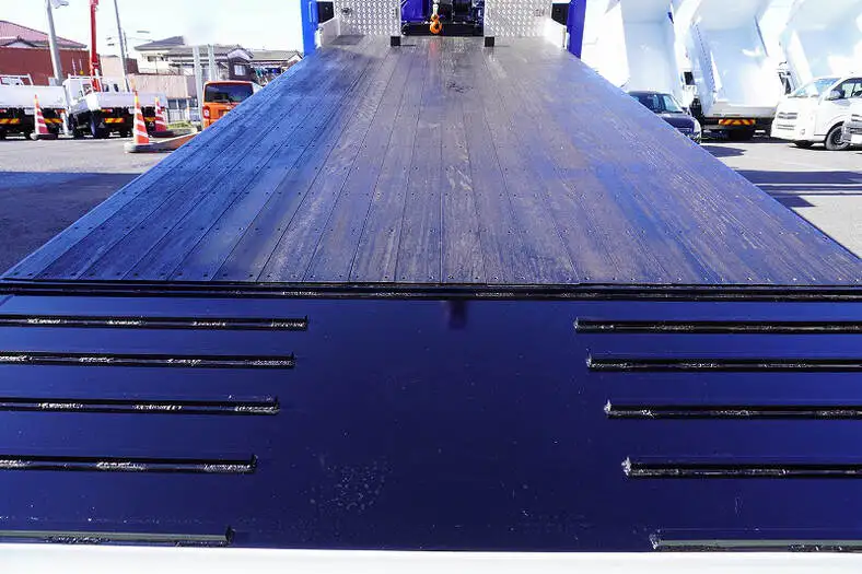 三菱 ファイター 中型/増トン 車両重機運搬 4段クレーン ラジコンの中古トラック画像5