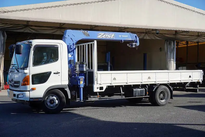 日野 レンジャー 中型/増トン クレーン付 4段 ラジコン の中古トラック【車両No.157566】