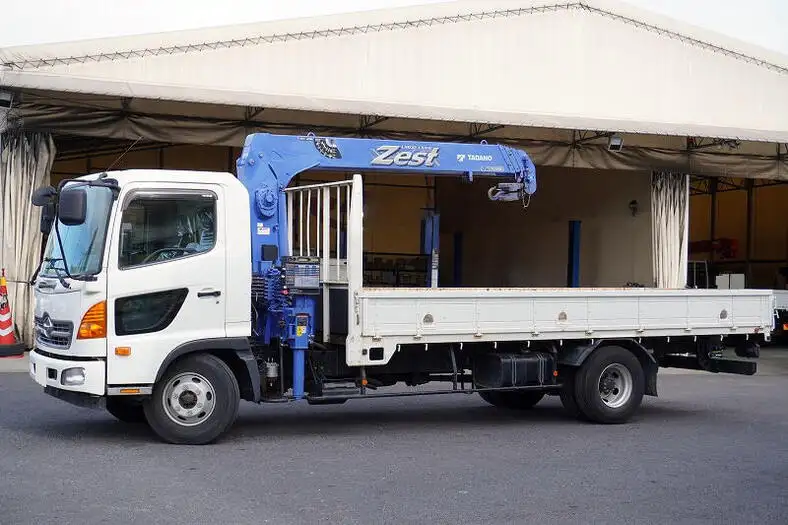 日野 レンジャー 中型/増トン クレーン付 4段 ラジコン の中古トラック【車両No.157565】