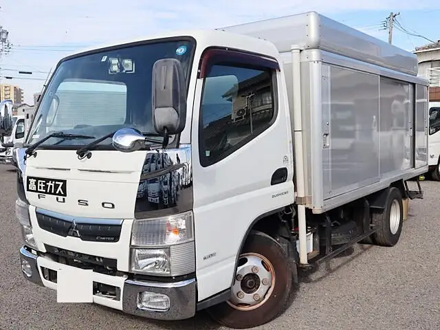 三菱 キャンター 小型 アルミバン ボトルカー TPG-FEA20の中古トラック画像1