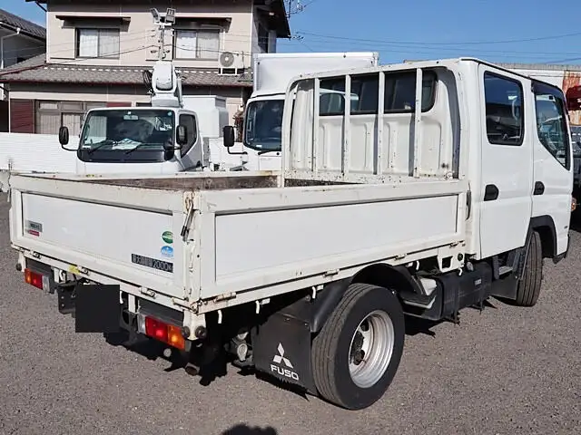 三菱 キャンター 小型 平ボディ Wキャブ TPG-FBA20の中古トラック画像4