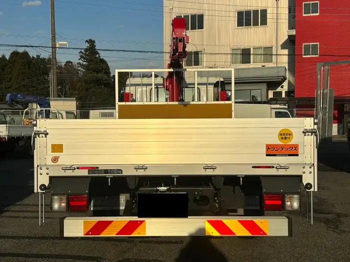 日野 レンジャー 中型/増トン 車両重機運搬 4段クレーン ラジコンの中古トラック画像4