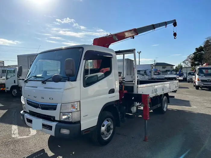 三菱 キャンター 小型 クレーン付 4段 ラジコンの中古トラック画像1