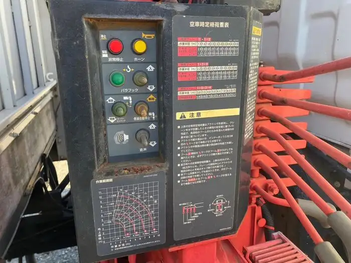 いすゞ エルフ 小型 クレーン付 床鉄板 アルミブロックの中古トラック画像8