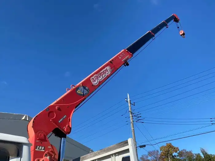 いすゞ エルフ 小型 クレーン付 床鉄板 アルミブロックの中古トラック画像10